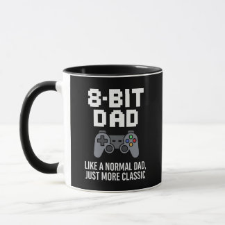 8-bit Dad Classic Gamer Controller Ontwerp Mok