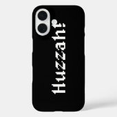 8 bit Huzzah! Case-Mate iPhone Case (Achterkant)