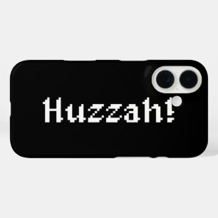 8 bit Huzzah! iPhone 16 Hoesje