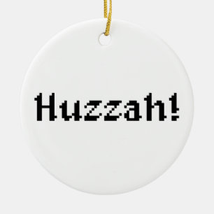 8 bit Huzzah! Keramisch Ornament