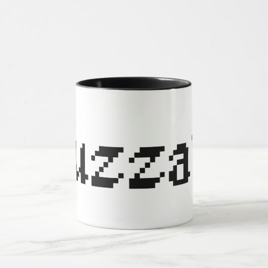 8 bit Huzzah! Mok (Midden)