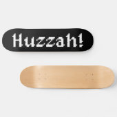 8 bit Huzzah! Skateboard (Horizontaal)