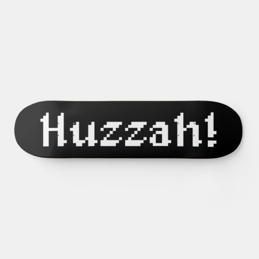 8 bit Huzzah! Skateboard (Horizontaal)