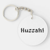 8 bit Huzzah! Sleutelhanger (Voorkant)