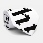 8 bit Huzzah! Stropdas (Opgerold)