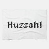 8 bit Huzzah! Theedoek (Horizontaal)