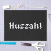 8 bit Huzzah! Tissuepapier (Craft)