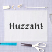 8 bit Huzzah! Tissuepapier (Craft)