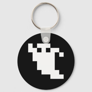 8 Bit Pixel Geest Sleutelhanger