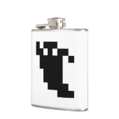 8 bit Pixel Ghost Shadow Heupfles (Links)