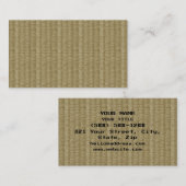 8 Bit Pixel Tatami Mat 畳 Visitekaartje (Voorkant / Achterkant)