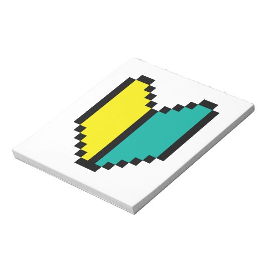 8 Bit Pixel Wakaba / Beginnersmarkering Notitieblok (Gedraaid)