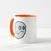8-bit Retro Geest Mok (Voorkant links)