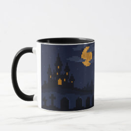 8-bit Retro Haunted Castle Mok