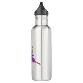 8 Bit Retro Video Game Nazca Lines Hummingbird Waterfles (Rechts)