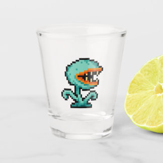 8-bit Retro Vliegenval Shot Glas