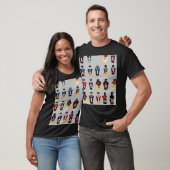8 bit Vallen omlaag ver.1 t shirten T-shirt (Unisex)