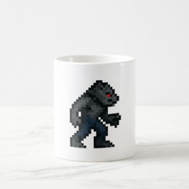 8-bit Werewolf Koffiemok