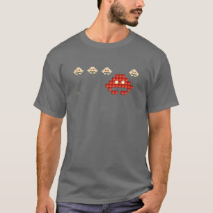 8-bits gamerontwerp-invader T T-shirt