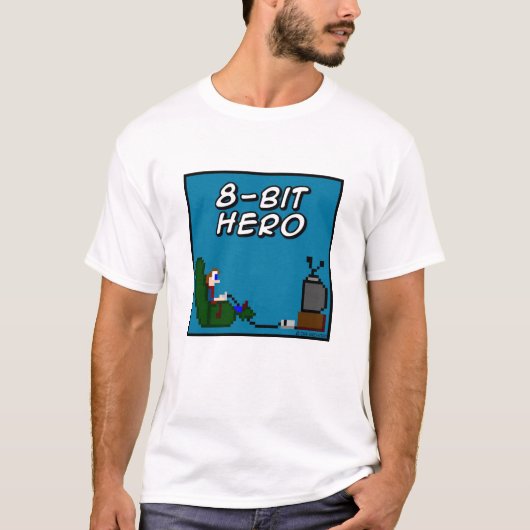 8-bits Hero T-shirt (Voorkant)