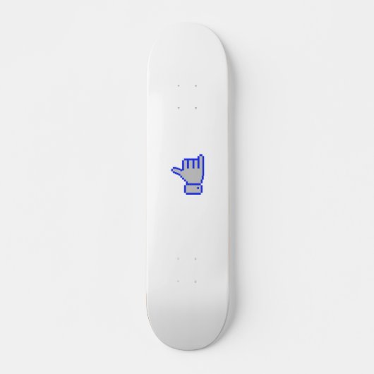 8-bits kerel skateboard (Voorkant)