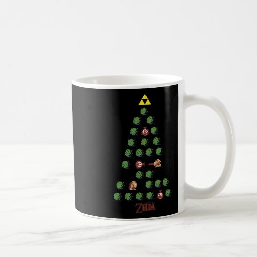 8-bits kerstboom koffiemok (Rechts)