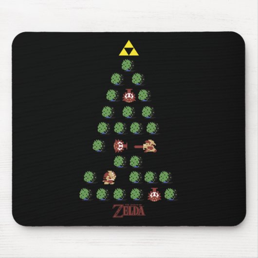 8-bits kerstboom muismat (Voorkant)