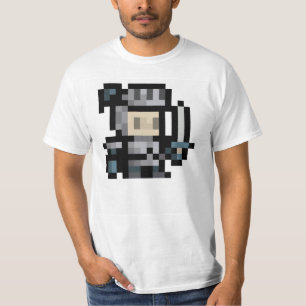 8-bits Knight 16x16 Sprite Pixel Art T-Shirt