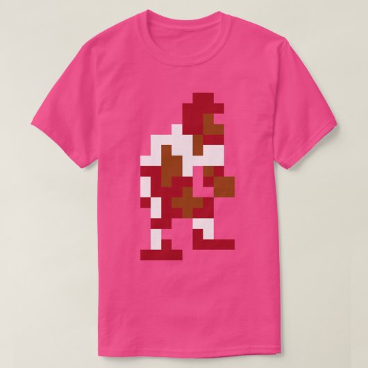 8 bits Linebacker Alabama TShirt (Design devant)