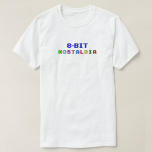 8-bits nostalgie t-shirt