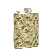 8-bits Pixel Digital Desert Camouflage / Camo Heupfles (Rechts)