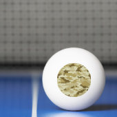 8-bits Pixel Digital Desert Camouflage / Camo Pingpongballen (Net)