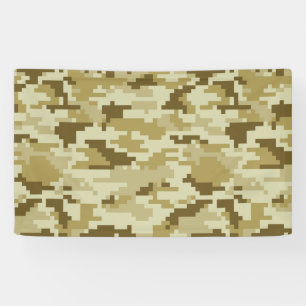 8-bits Pixel Digital Desert Camouflage / Camo Spandoek
