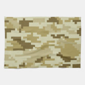 8-bits Pixel Digital Desert Camouflage / Camo Theedoek (Horizontaal)