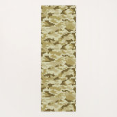 8-bits Pixel Digital Desert Camouflage / Camo Yogamat (Achterkant)