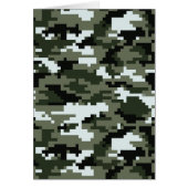 8-bits Pixel Digital Urban Camouflage / Camo (Voorkant)
