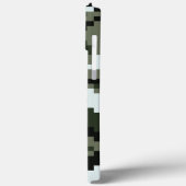 8-bits Pixel Digital Urban Camouflage / Camo Case-Mate iPhone Case (Achterkant / Links)