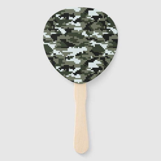 8-bits Pixel Digital Urban Camouflage / Camo Handwaaier (Voorkant)