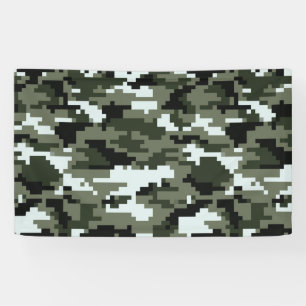 8-bits Pixel Digital Urban Camouflage / Camo Spandoek