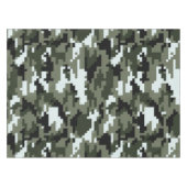 8-bits Pixel Digital Urban Camouflage / Camo Tafelkleed (Voorkant (Horizontaal))