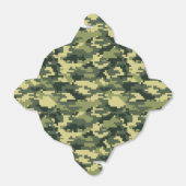 8-bits Pixel Digital Woodland Camouflage / Camo Bedankdoosjes (Uitgevouwen)