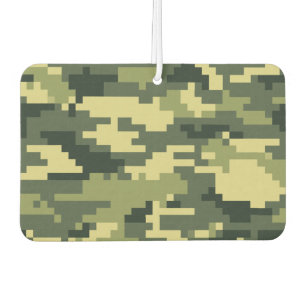 8-bits Pixel Digital Woodland Camouflage / Camo Luchtverfrisser