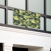 8-bits Pixel Digital Woodland Camouflage / Camo Spandoek (Buitenkant Gebouw)