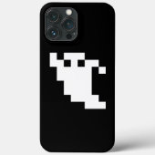 8-bits Pixel Ghost Case-Mate iPhone Case (Achterkant)