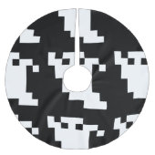 8-bits Pixel Ghost Kerstboom Rok (Voorkant)