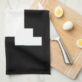 8-bits Pixel Ghost Theedoek (Quarter Fold)