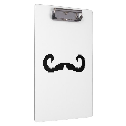 8-bits Pixel Handlebar Mustache Klembord (Rechts)