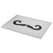 8-bits Pixel Handlebar Mustache Snijplank (Hoek)
