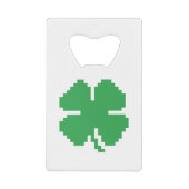 8 bits Pixel Lucky Four Leaf Clocher (Devant)