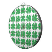 8-bits Pixel Lucky Four Leaf Clover Dartbord (Voorkant Rechts)